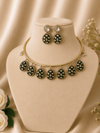Emerald Jaal Hasli Set