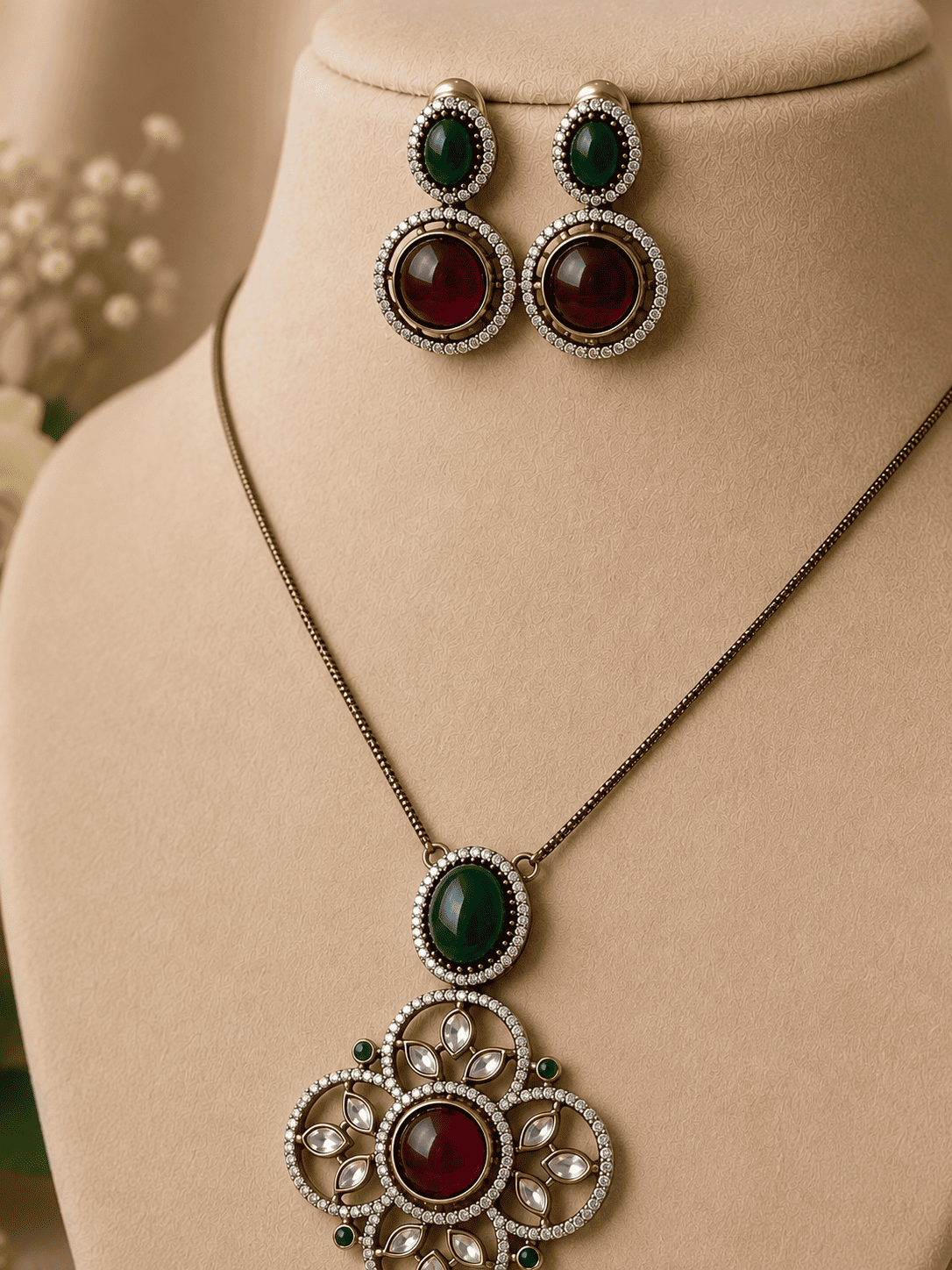 Nazaara Pendant Set