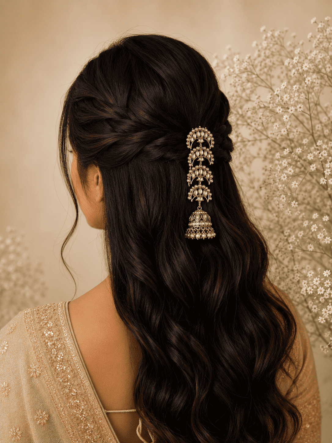 Meher Hair Brooch