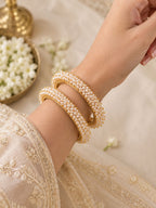 Madhavi Pearl Bangles (set of 2)