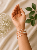 Classic Sparkle Bangles (Set of 4)