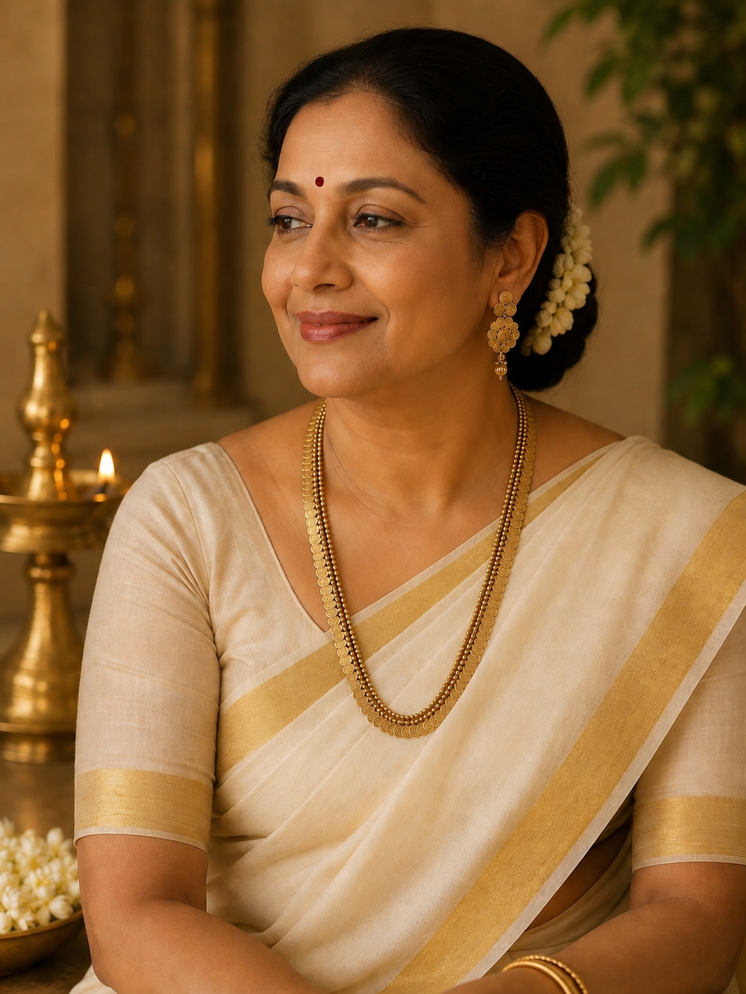 Anika Temple Necklace Set