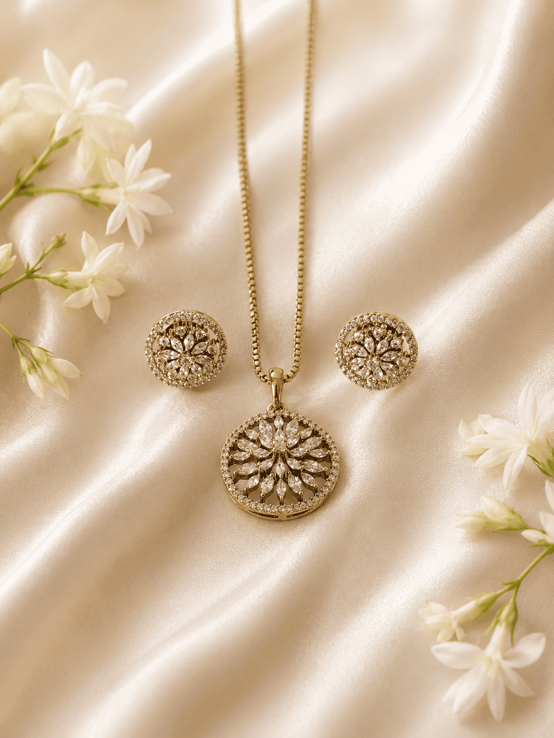 Sunburst  AD Pendant Set