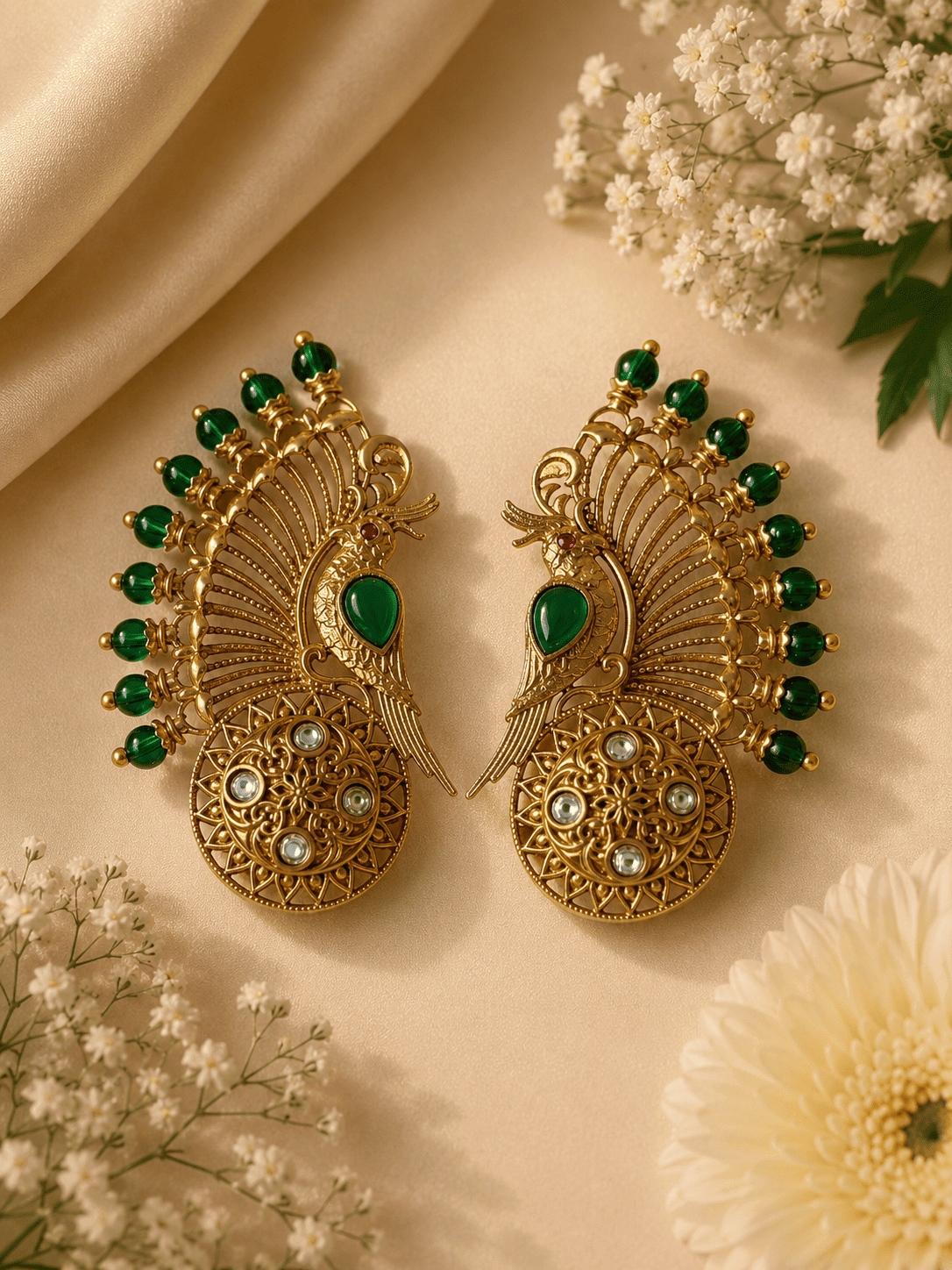Exclusive Rajmayur Jadau Fusion Earcuff
