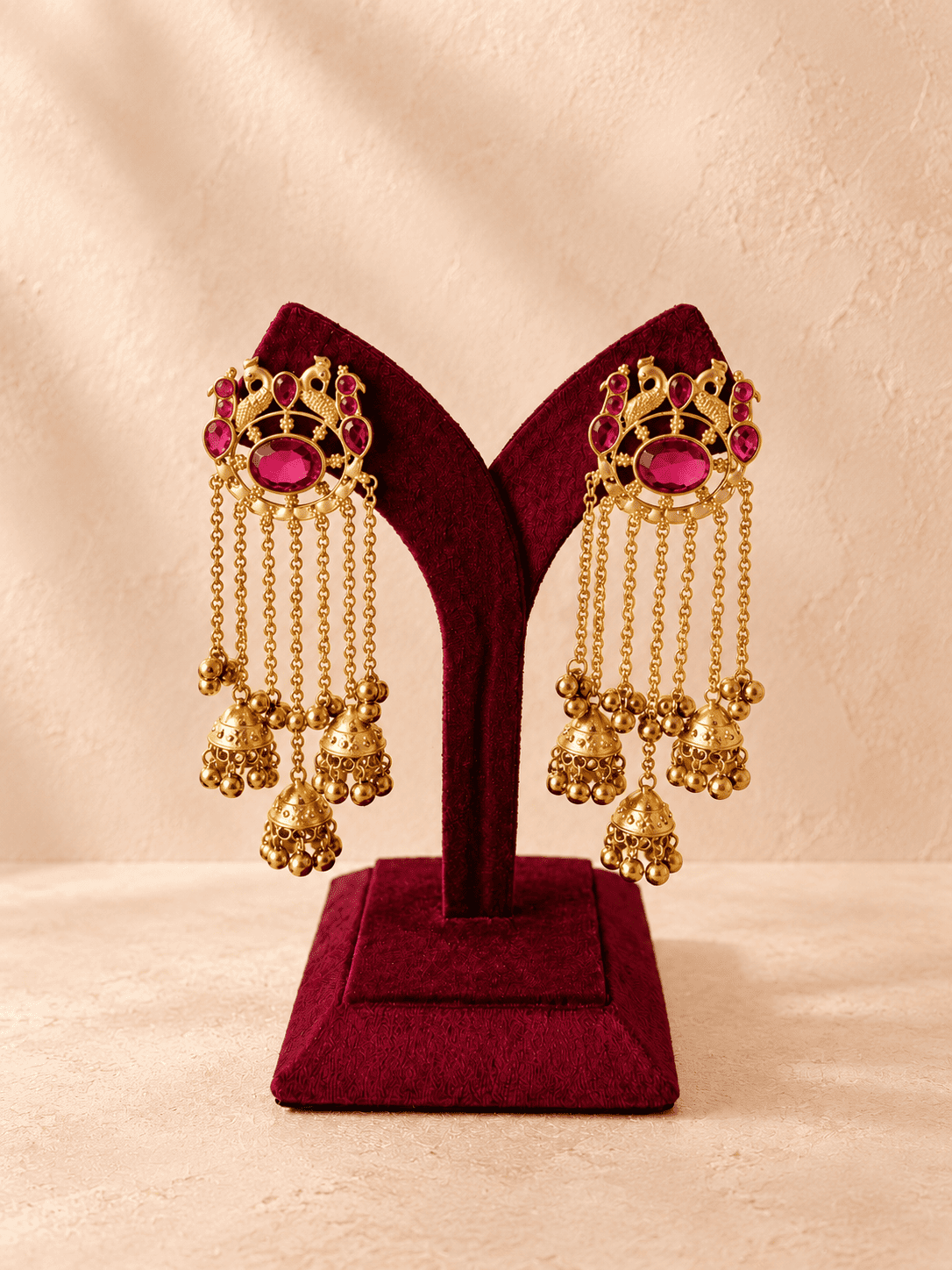 Mayura Gold-Tone Statement Earrings