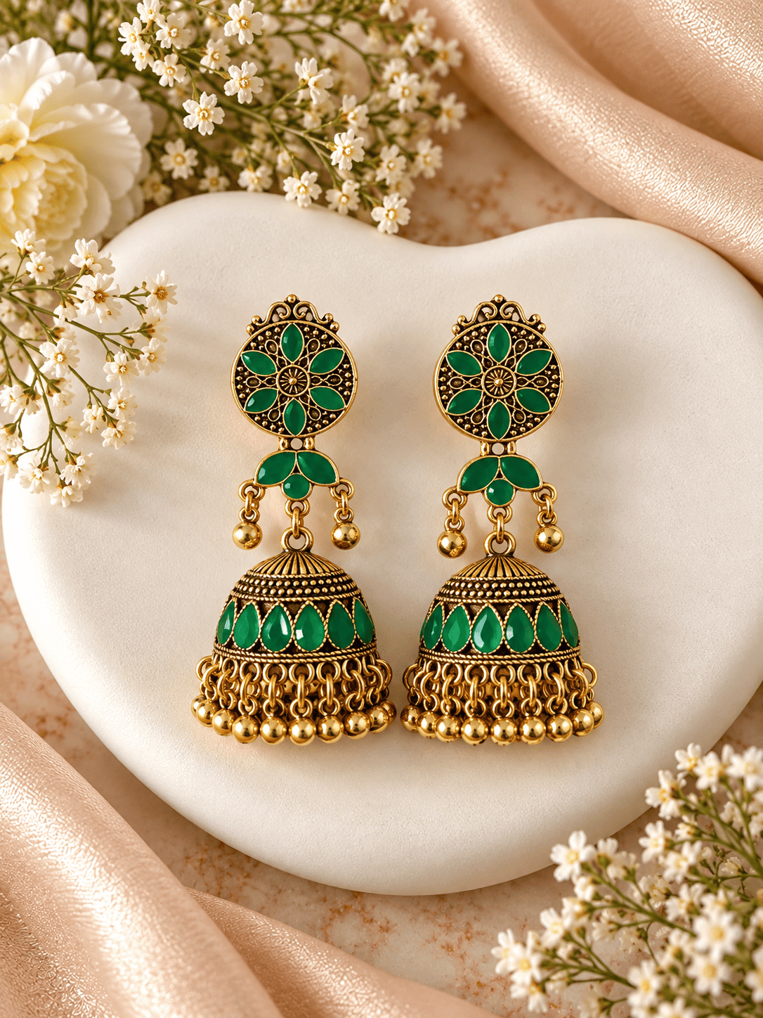 Mandala Jhumkas