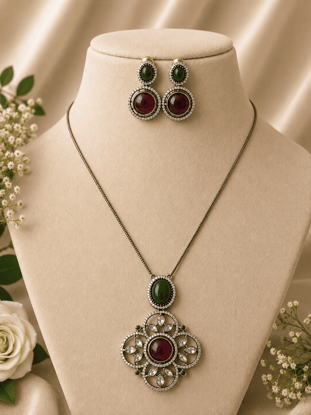 Nazaara Pendant Set