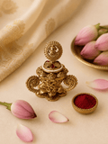 Ganesha Motif Kumkum Box