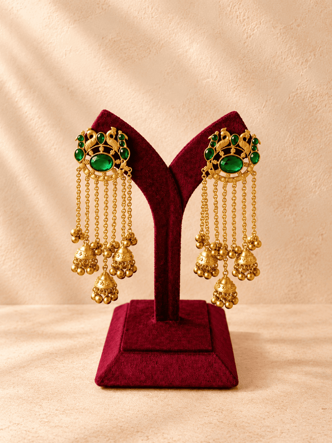 Mayura Gold-Tone Statement Earrings
