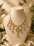Exclusive Pearl Veil Statement Necklace