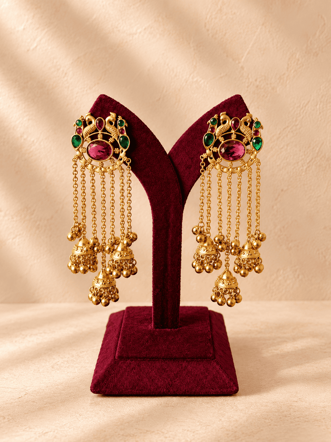 Mayura Gold-Tone Statement Earrings