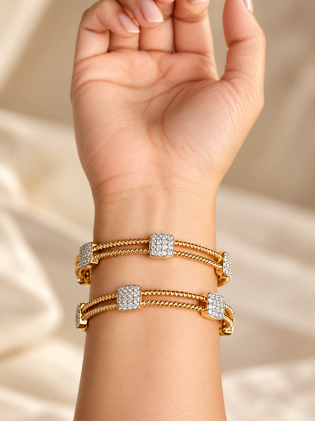 Sumitra AD Bangles (Set of 2)